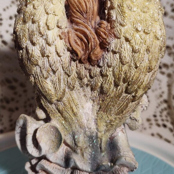 Set of 3 polystone Angles vintage figurines. SHIPS FREE - Picture 8 of 9